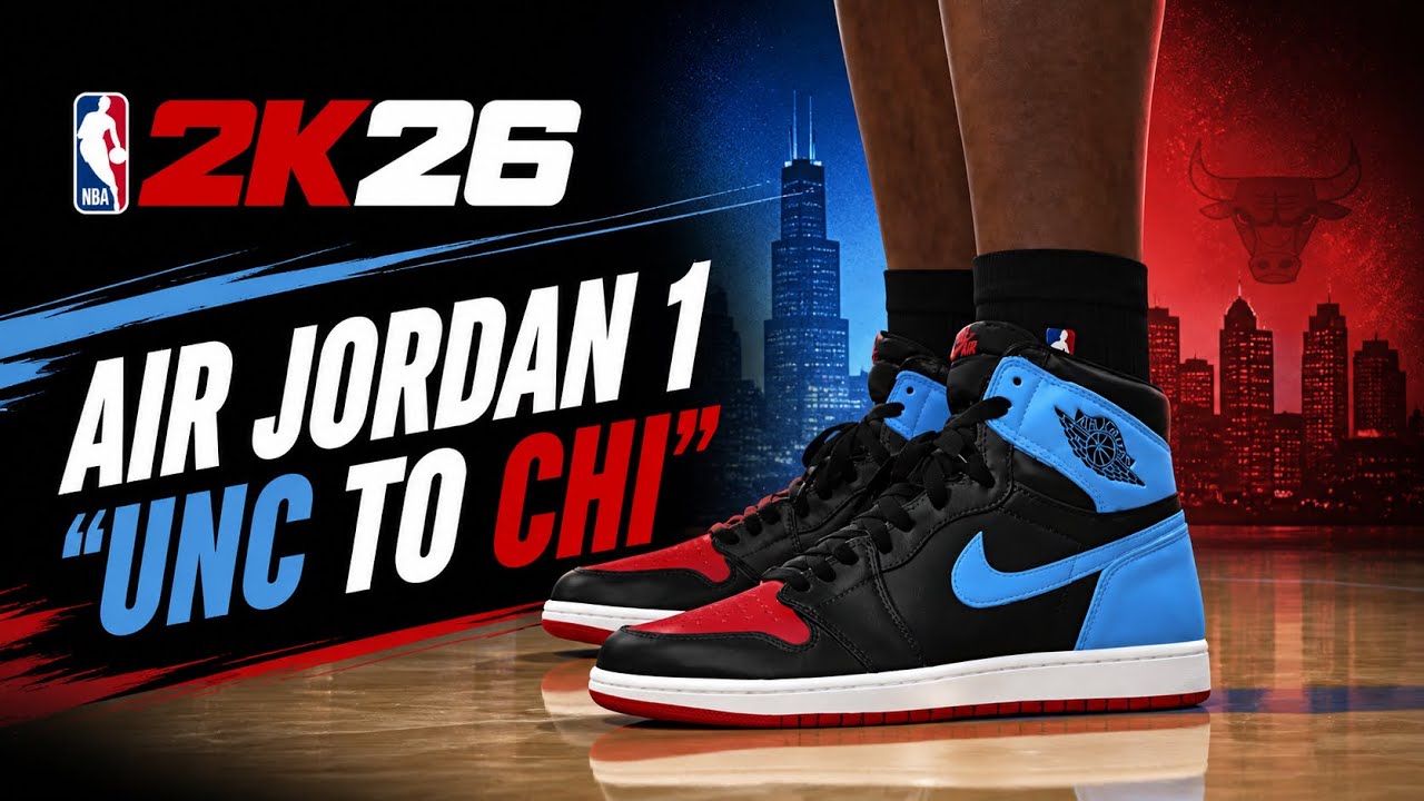 NBA 2K26 Shoe Creator - Air Jordan 1 