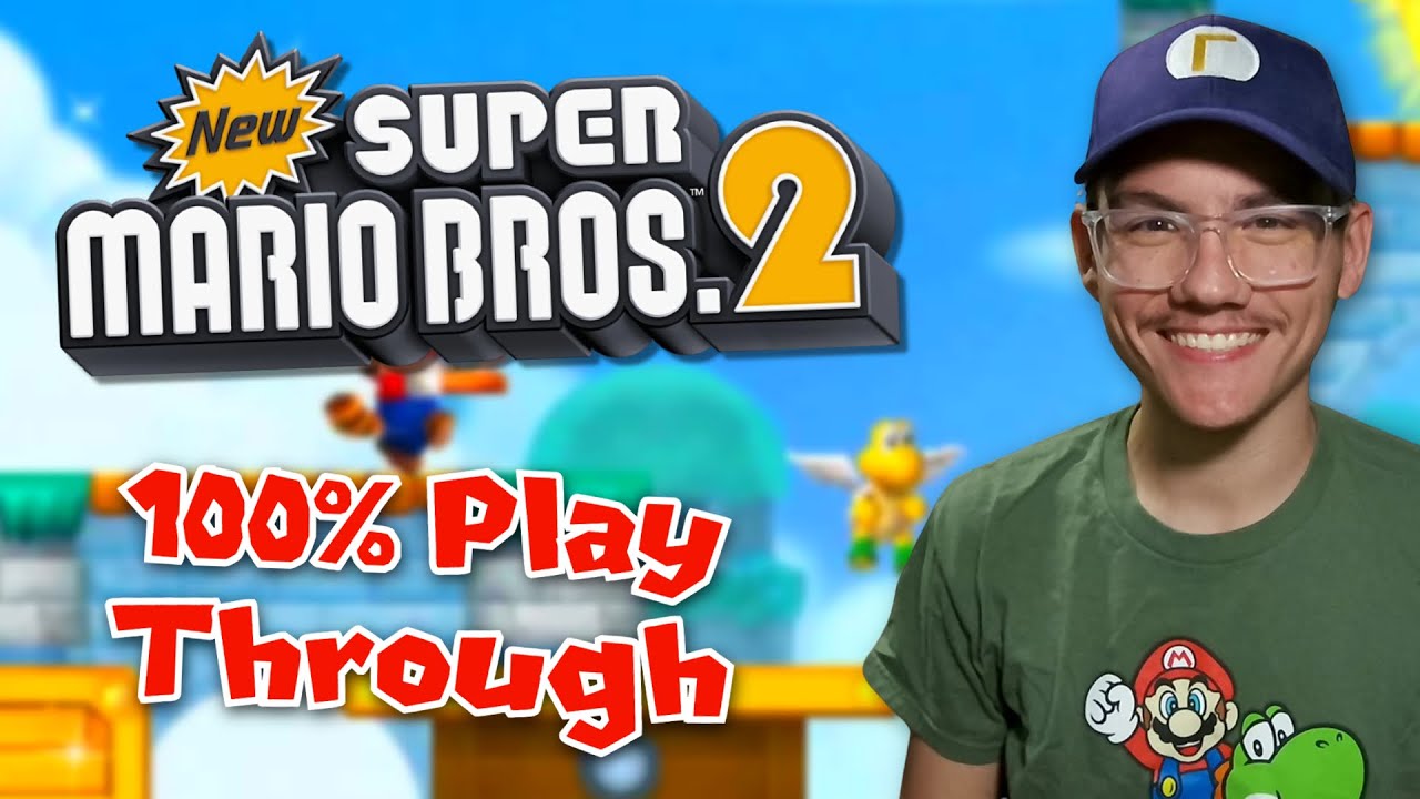 [🔴LIVE] Starting World 4 on our Adventure! | New Super Mario Bros. 2 100% Playthrough | #2