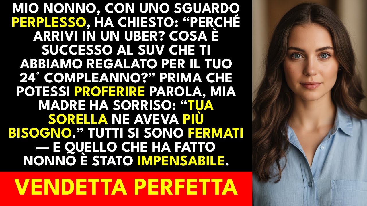 Il Mio Nonno Mi Ha Chiesto Sorprendentemente: Perché Hai Preso un Uber? Dovè il SUV Che Ti Abbiam...
