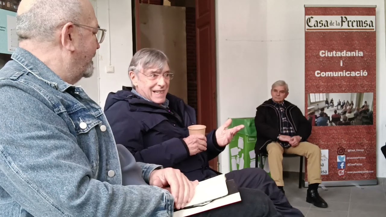 Tertúlia amb Joan Busquet
