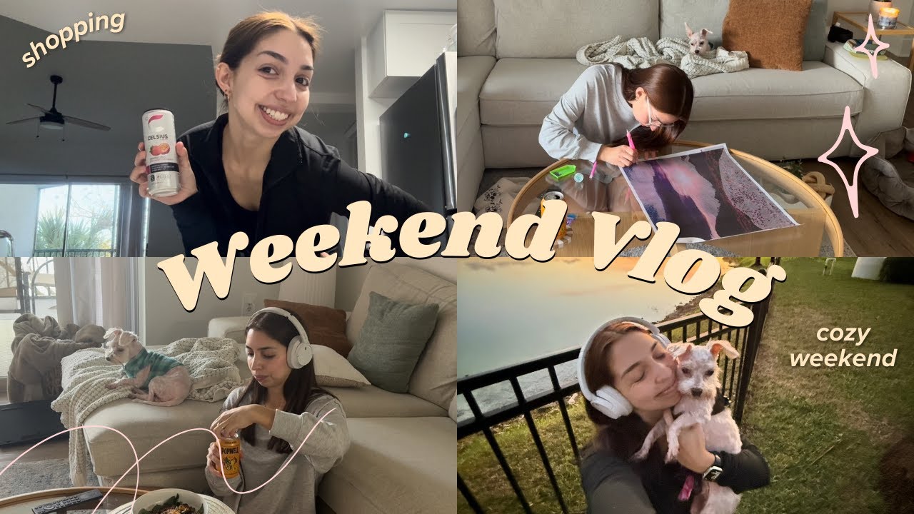 Weekend vlog (shopping, pilates, self care, etc)