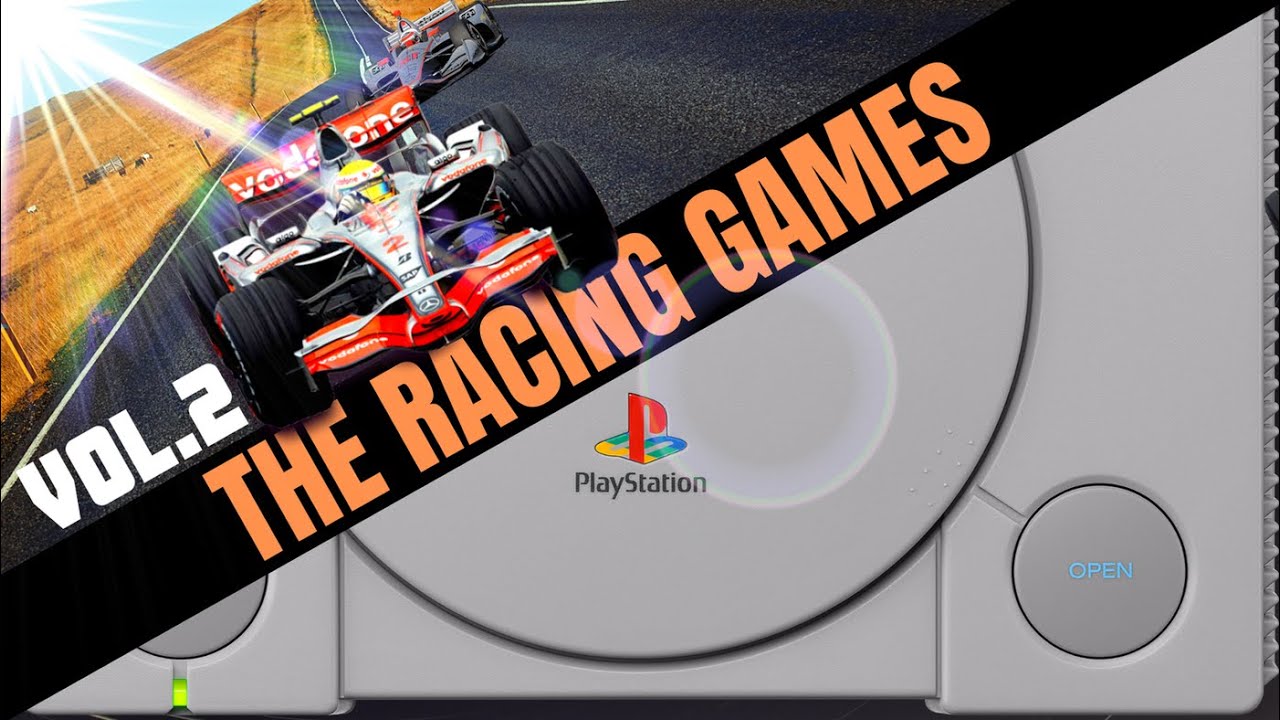 Sony Playstation: Все ГОНКИ / ВОЖДЕНИЕ игры  часть 2 - F1 / Indy / Kart