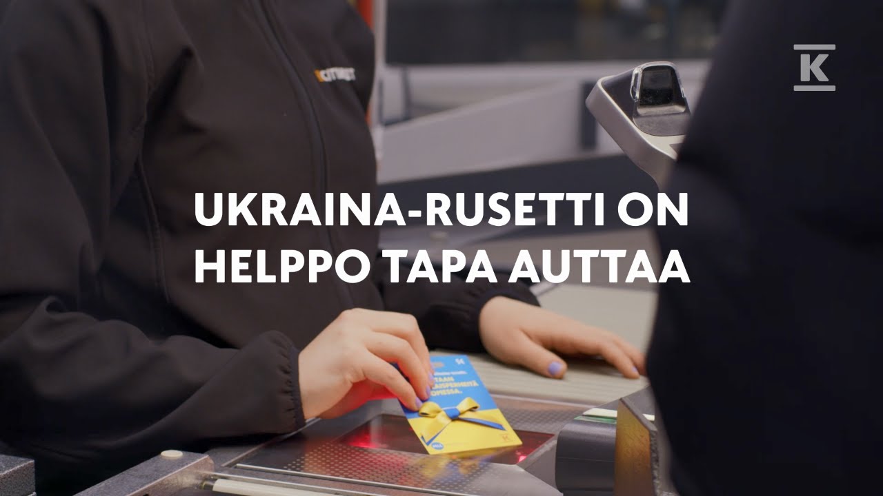 Ukraina-rusetti – Autetaan yhdessä Suomeen saapuneita ukrainalaisia