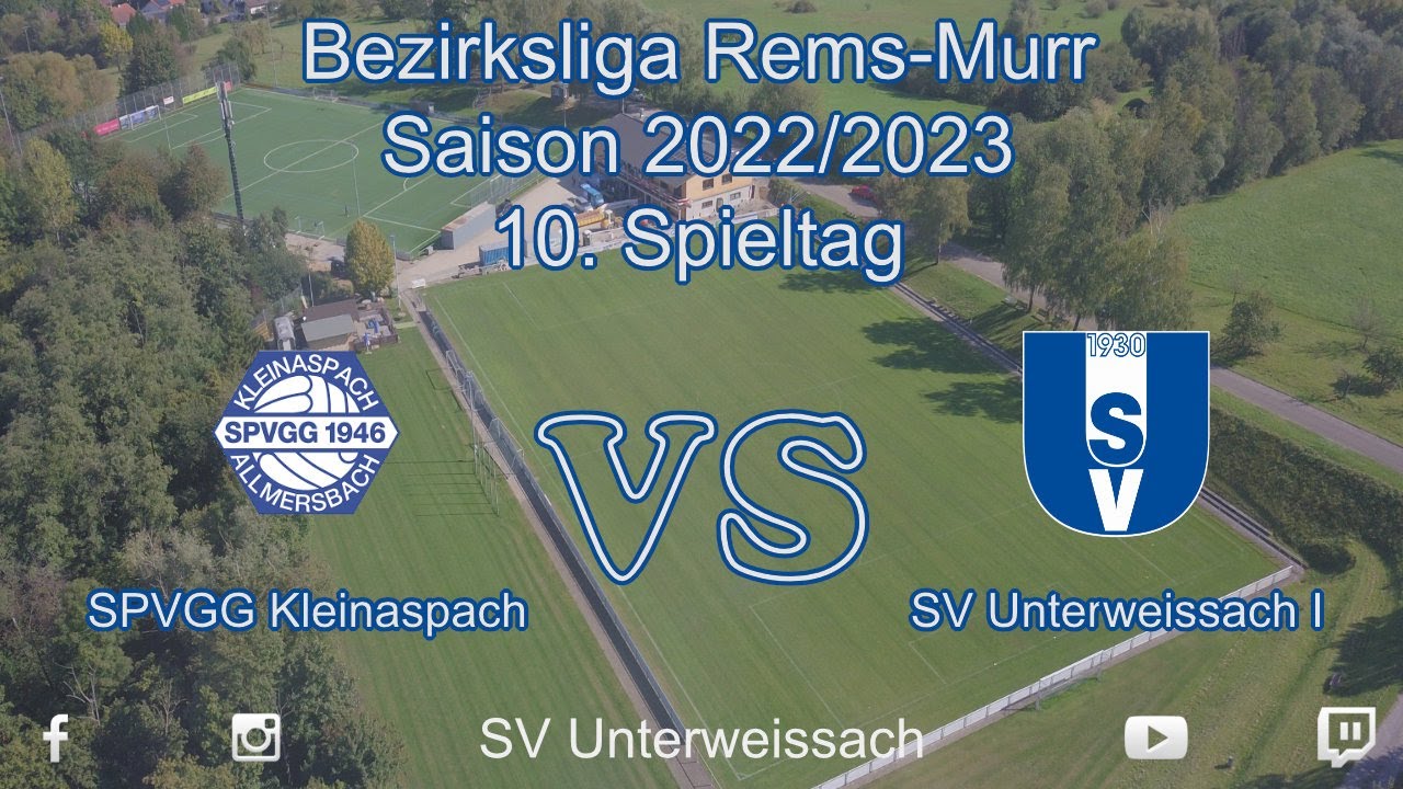 Highlights Herren: SPVGG Kleinaspach 1 vs SV Unterweissach 1 [10. Spieltag]