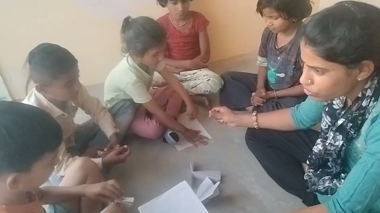 Dece4 project work video 📸 activity -49 kagaj  modkar kalakriti gatividhi 