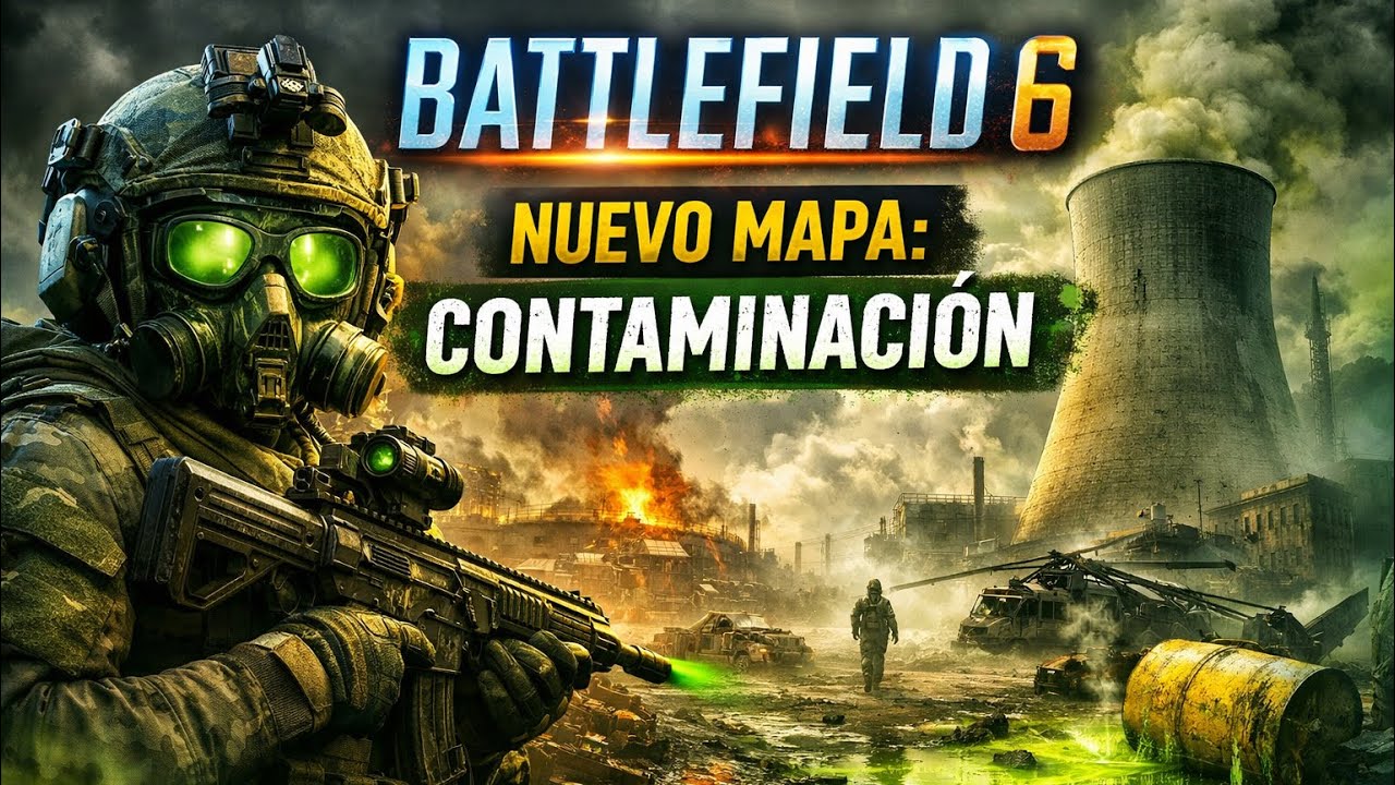 🔥 Gameplay del NUEVO MAPA CONTAMINACIÓN en Battlefield 6 ¡Es una locura!