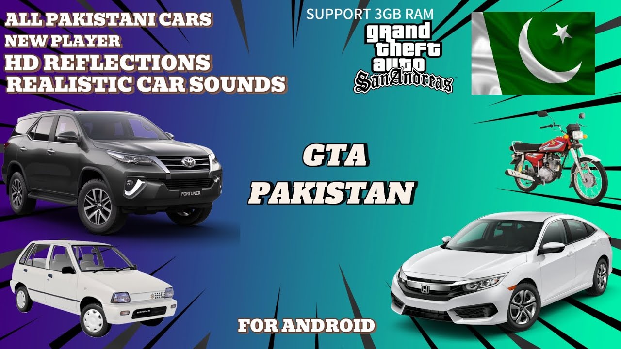 GTA PAKISTAN DOWNLOAD| FOR ANDROID | GTA SAN ANDREAS | HMG GAMING...