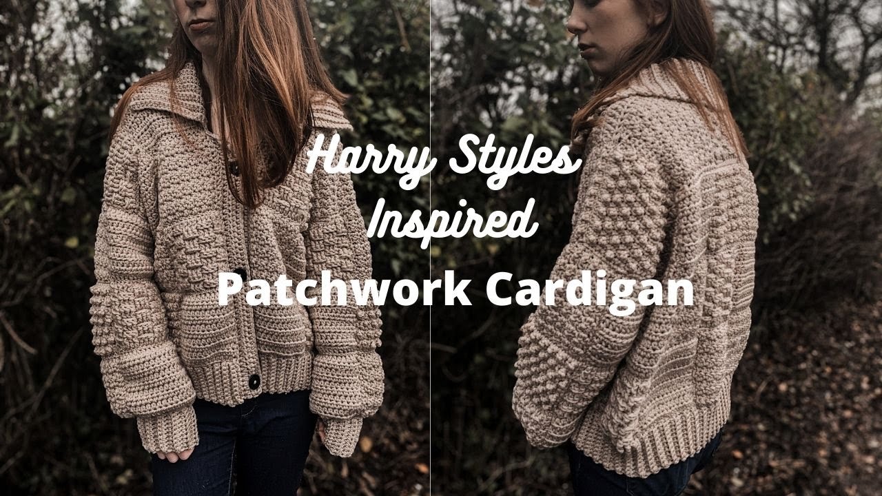 Crochet Harry Styles Inspired Cardigan BUT with MORE TEXTURE