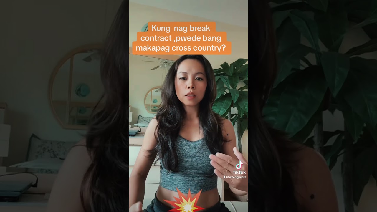 KUNG NAG BREAK CONTRACT KA,PWEDE KABANG MAKAPAG CROSS COUNTRY?SagotKoSaTanongMo@JenelineRoque-ss2cy