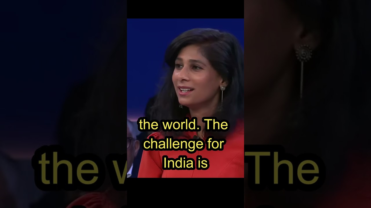 IMF's Gita Gopinath Highlights Shortcomings In Indian Economy