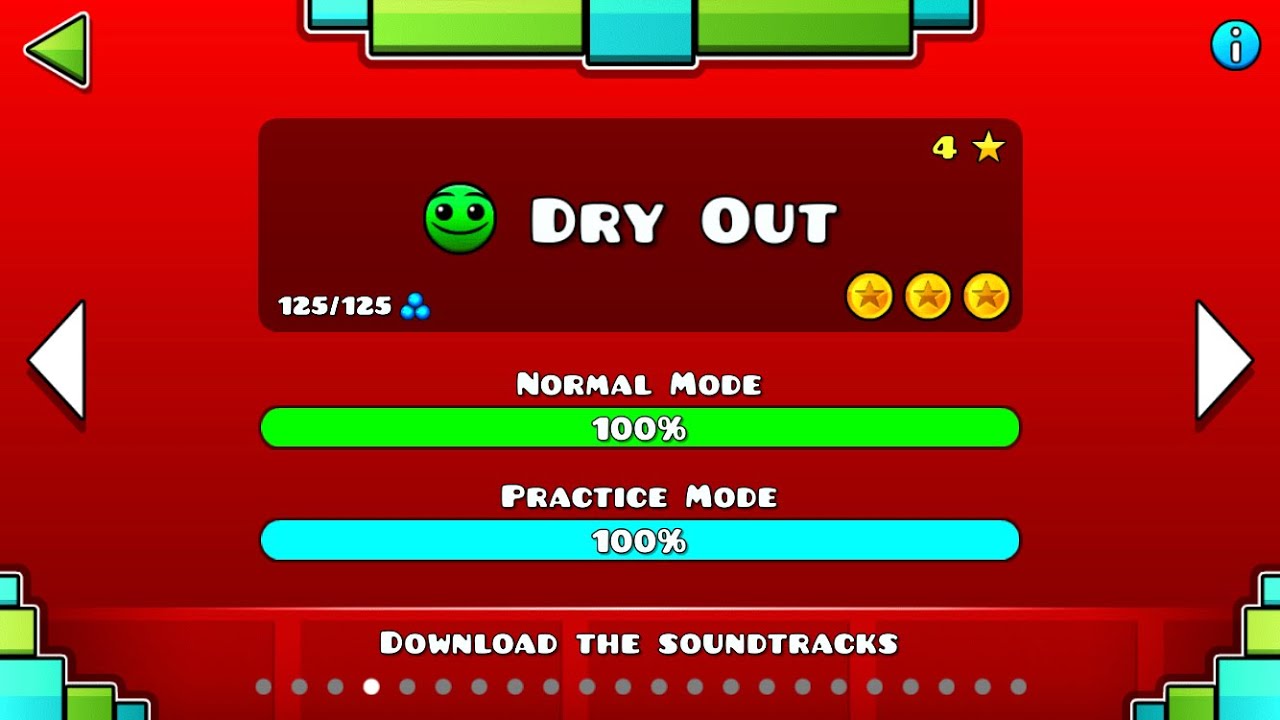 Geometry Dash - Dry Out (All Coins)