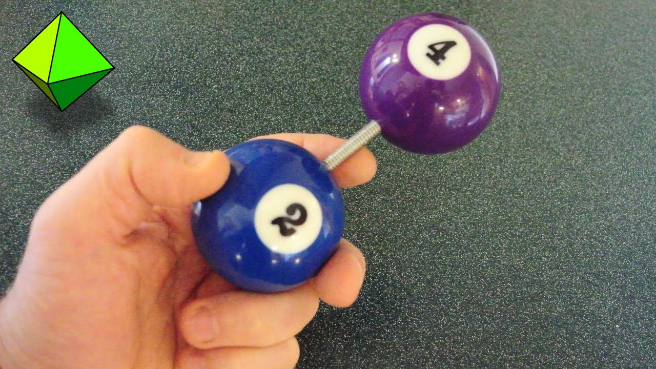 Threading Pool Balls: Drill, Tap, Screw.
