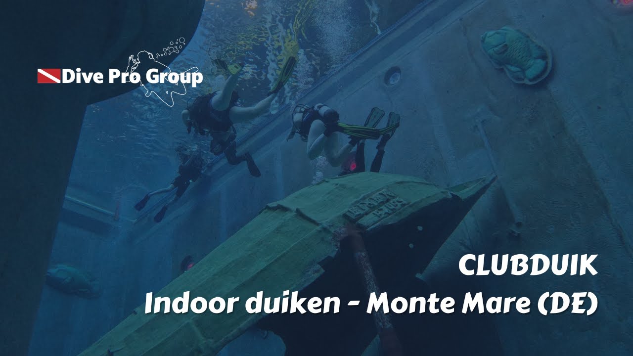Uniek indoor duiken in Monte Mare, Duitsland!