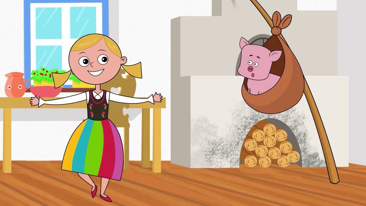 🎶 "Miała baba koguta" - Tradycyjna Piosenka Ludowa dla Dzieci na kanale "bajubajuTV"! 🐔👩‍🌾🎵