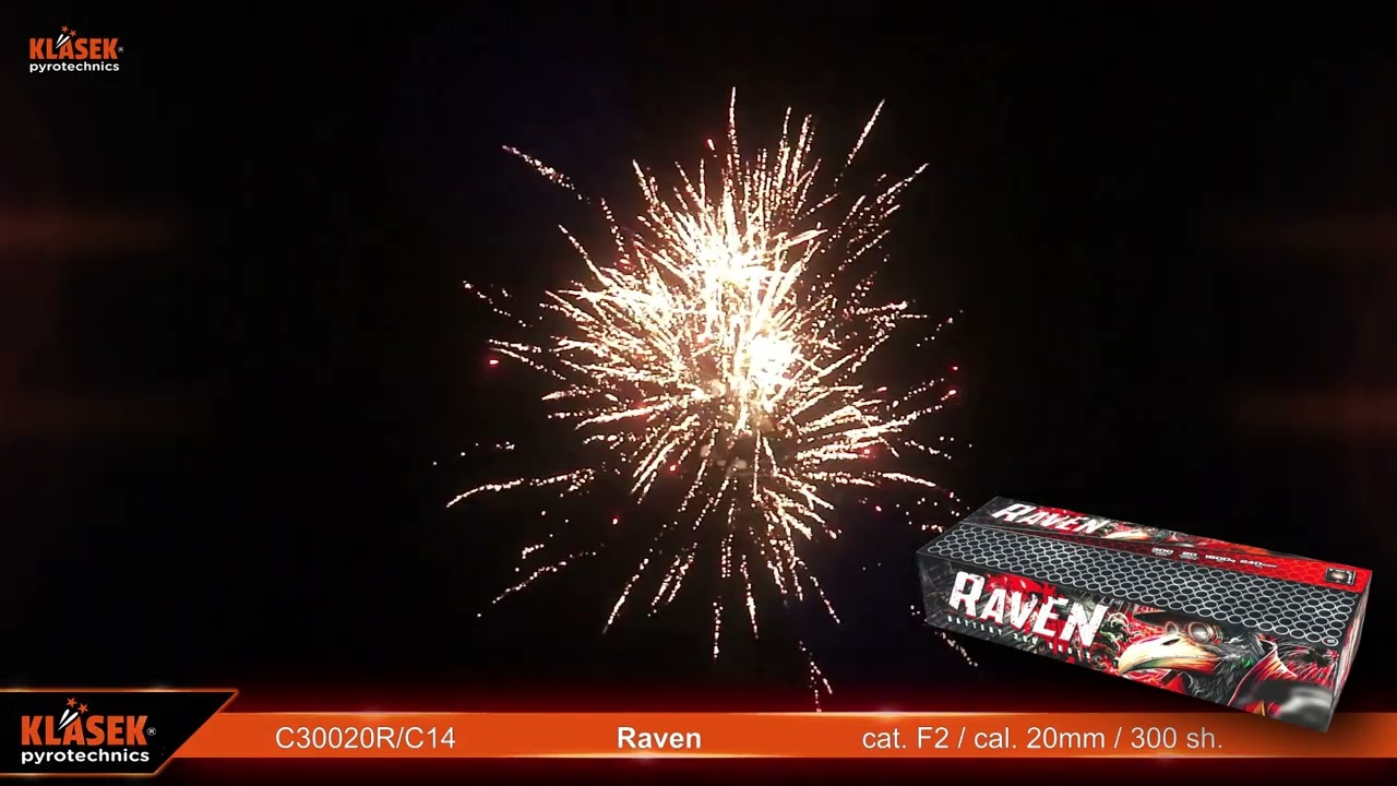 C30020R/C14  Raven | Klasek pyrotechnics