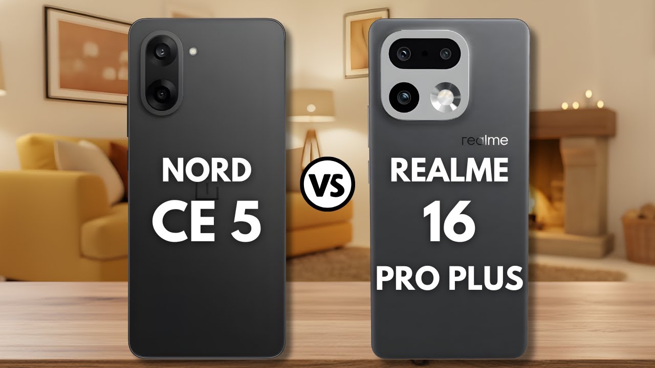 OnePlus Nord CE 5 vs Realme 16 Pro Plus
