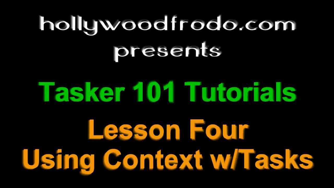 Tasker 101 Tutorial: Lesson 4 - Adding Context to a task (Android Automation)