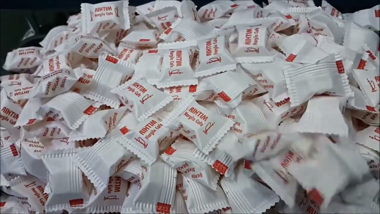 Tekli Sargı Paketleme Makinası, Şeker Paketleme Makinası, Yatay Paketleme Makinası