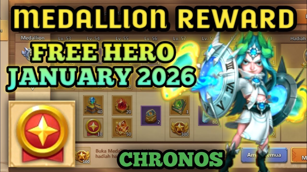 MEDALLION PACK | 2026 JANUARY | CASTLE CLASH