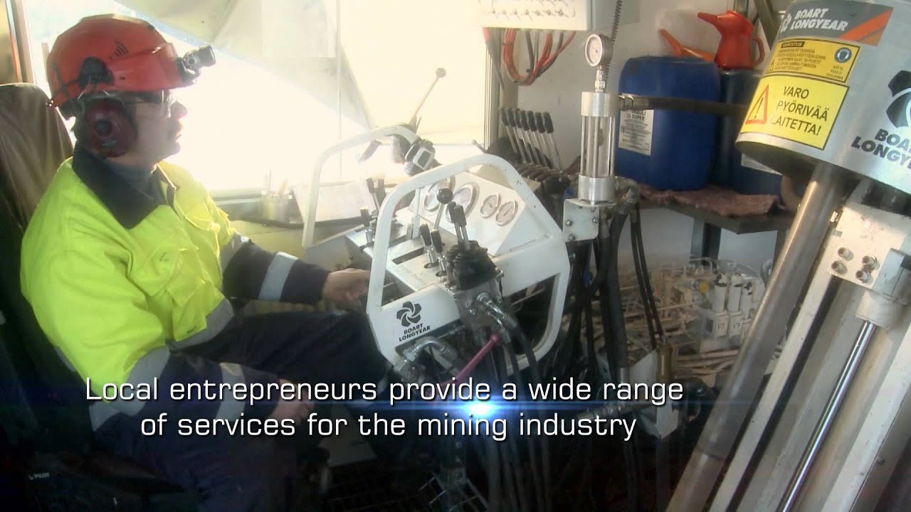 Lapland: Our heart is Gold & Other Minerals - mining industry video. Finland- Lappi kaivos video