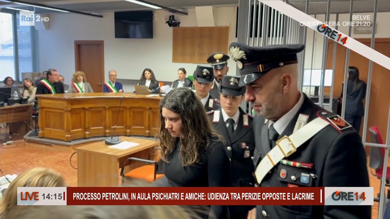 Processo Petrolini, in aula guerra tra perizie psichiatriche - Ore 14 del 02/12/2025