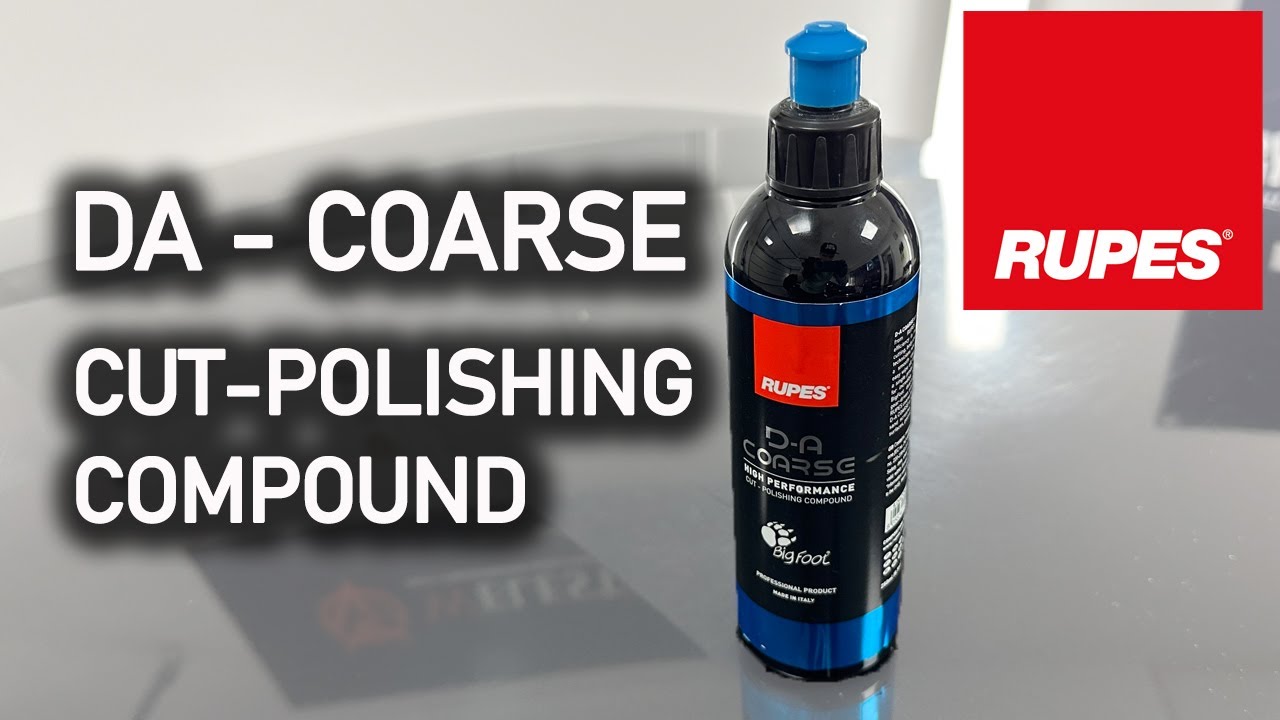 Pasta Polerska RUPES - DA COARSE CUT- POLISHING COMPOUND | Jak sobie radzi w pracy? Recenzja