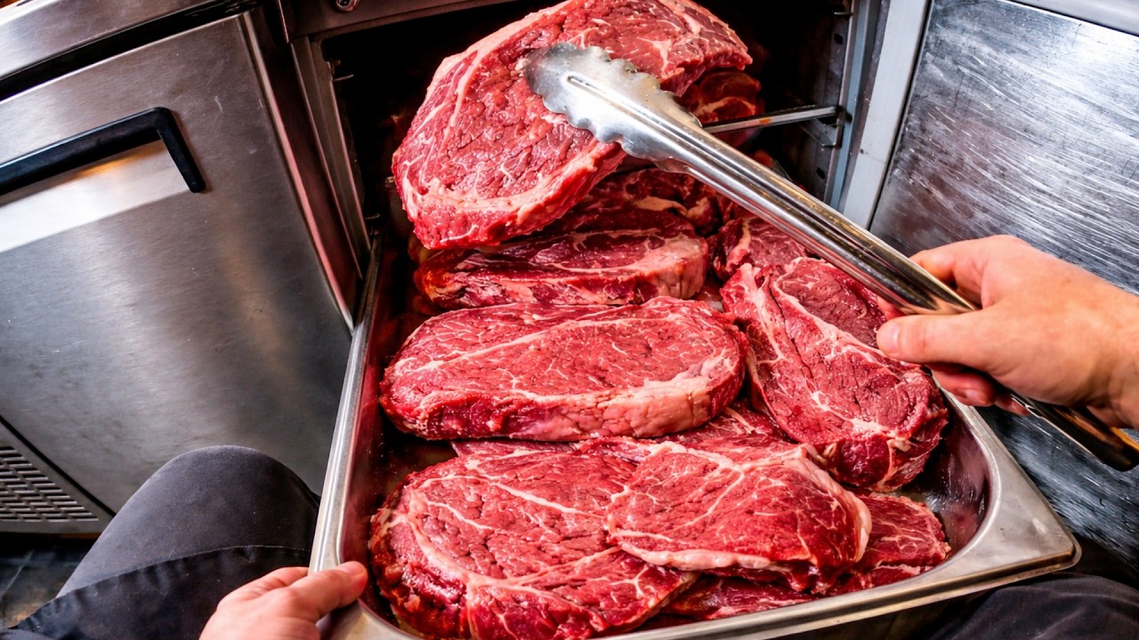 POV: Cooking Steaks in a Small-Town Restaurant 🔥 Tourist Season Dinner Rush