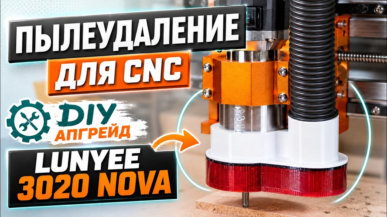 ОБЗОР Lunyee 3020 Nova :: Настольный CNC Фрезер для Начинающих и Не Только!