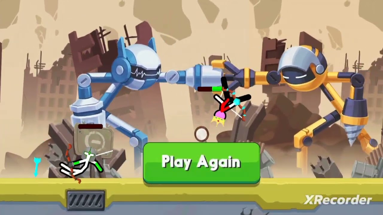 Dream VS Technoblade Stickman 