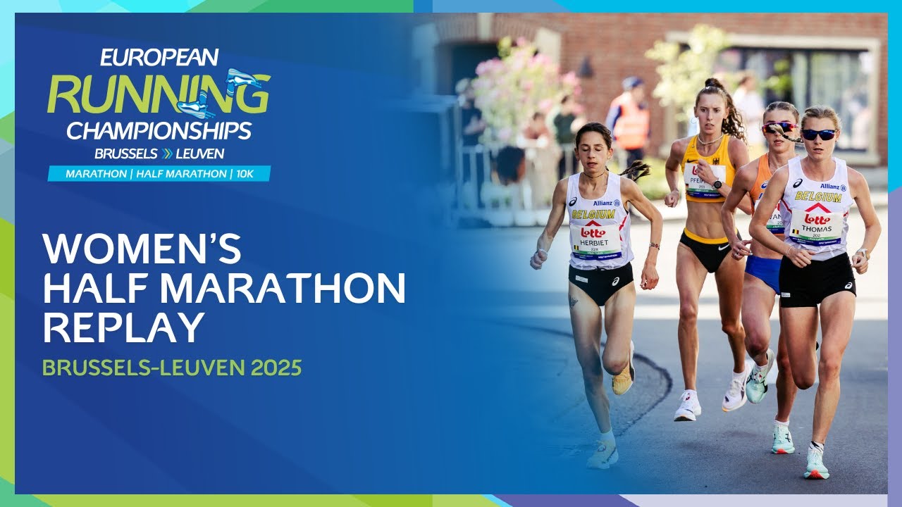 Women's half marathon replay | Brussels-Leuven 2025