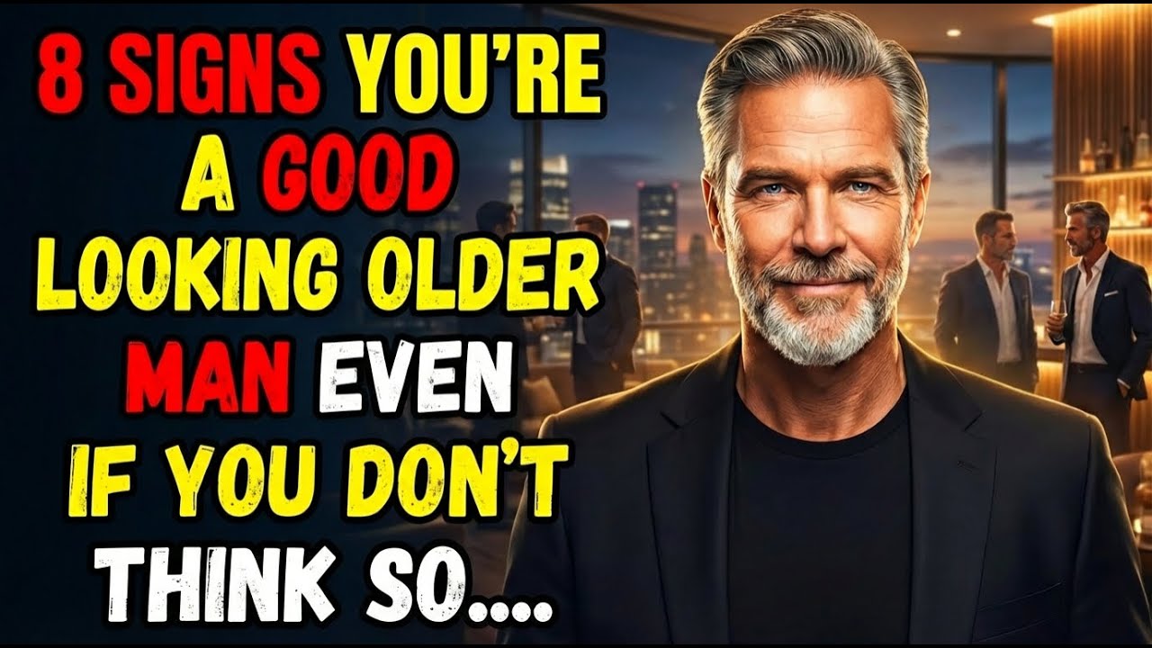 8 Signs You&rsquo;re a High-Value Older Man | Stoic Confidence, Wealth & Success