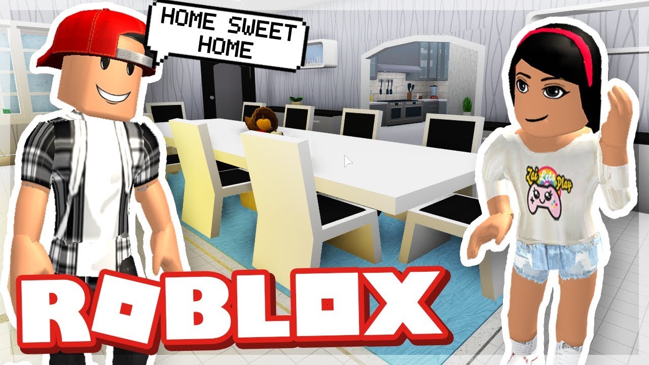 MOVING INTO OUR DREAM HOME - ROBLOX