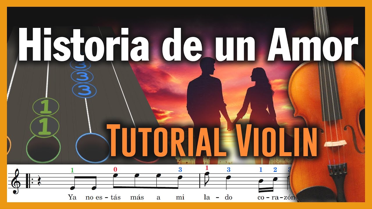 Historia de un Amor - Violín Play Along 🎻