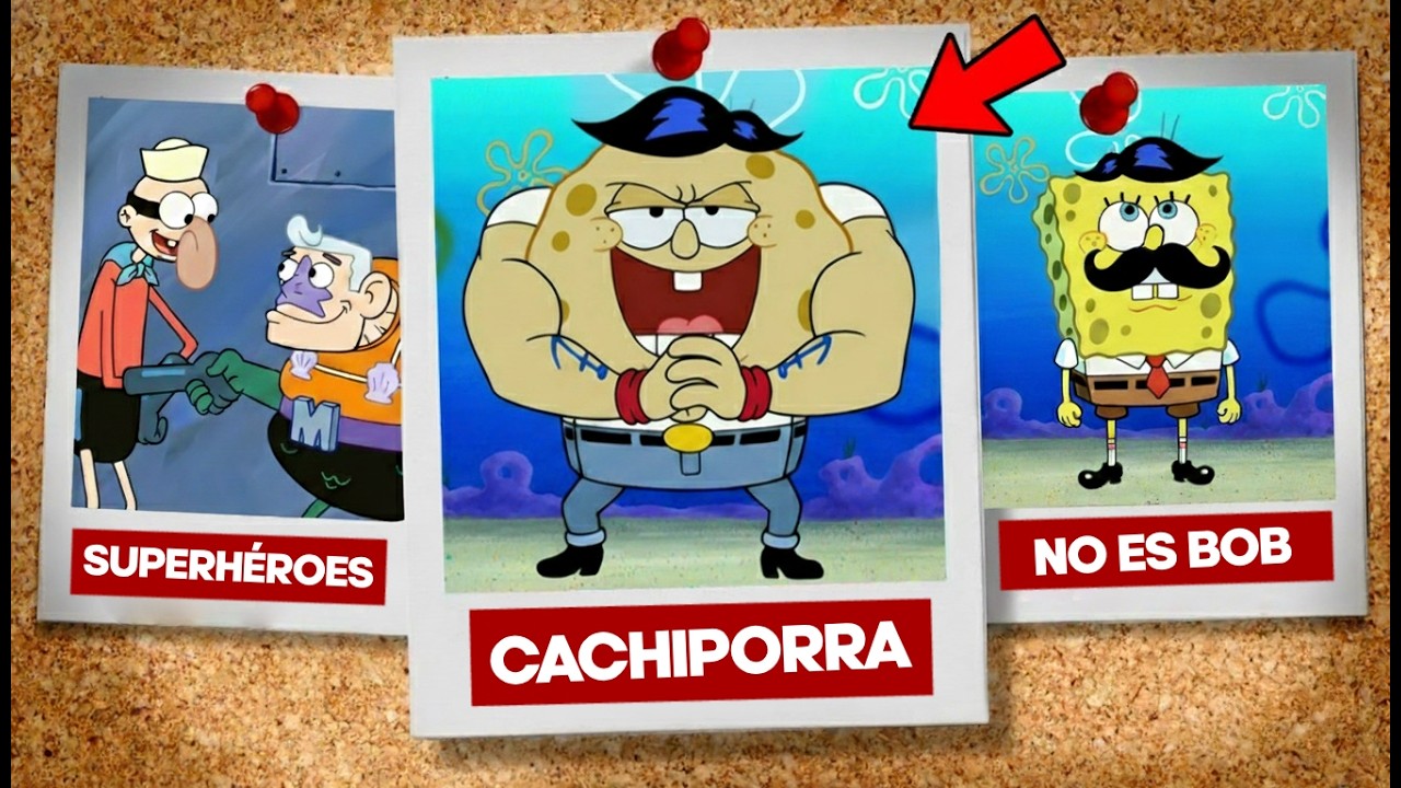 La Verdad Sobre los Personajes Desaparecidos de Bob Esponja: Trilogía