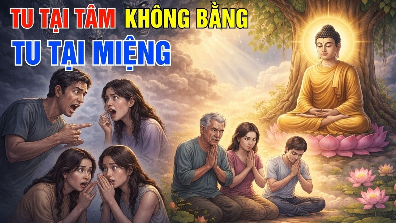 Phật Dạy - Tu Tại Miệng Quan Trọng Hơn Tu Tâm - Bớt Nói Một Câu, Bớt Khổ Một Đời!