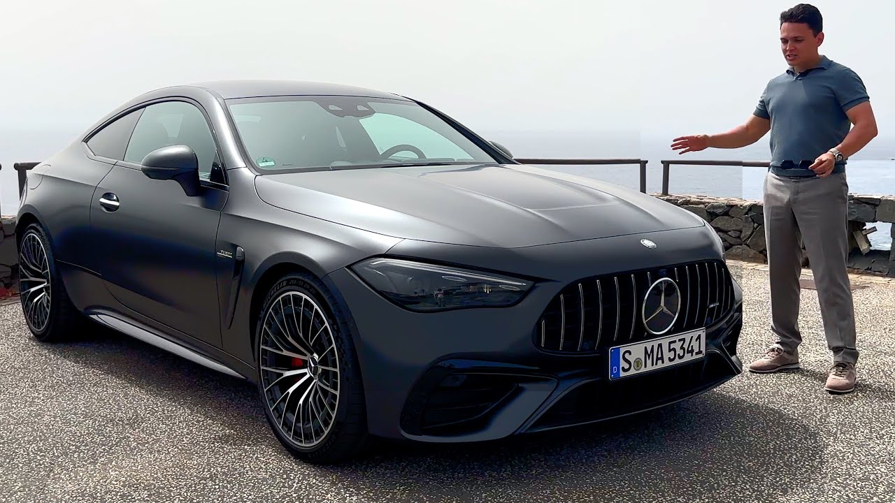 Новое купе AMG CLE 53 2024 года | Полный обзор звука, интерьера и экстерьера