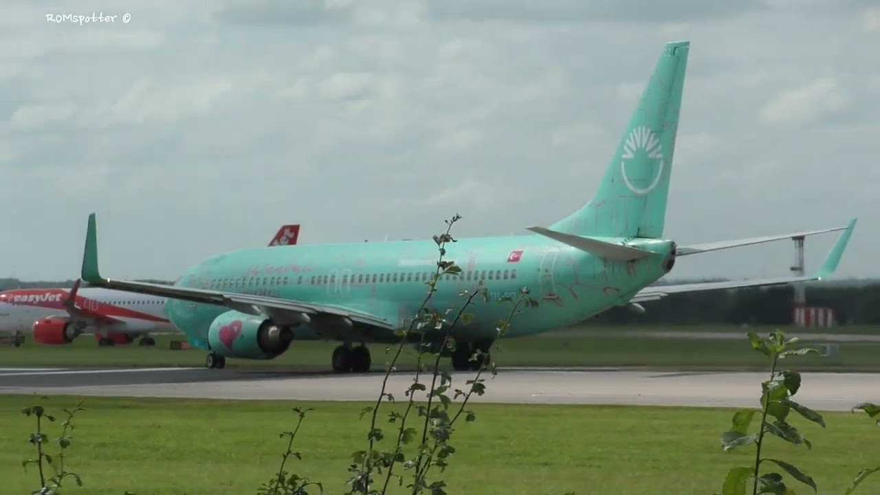 SCREAMING DEPARTURES! Manchester airport planespotting 17/08/24