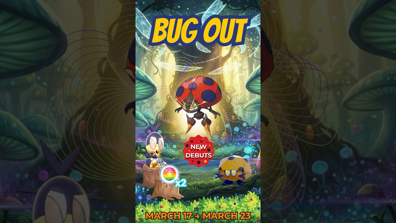 NEW Pok&eacute;mon in the BUG OUT Event 🐛| Pok&eacute;mon GO