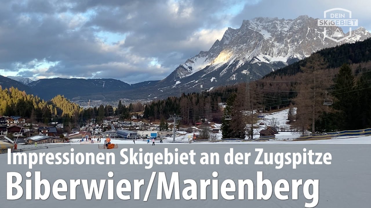 Impressionen Skigebiet Marienberg/Biberwier an der Zugspitze