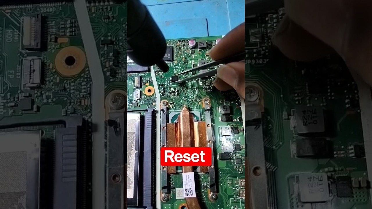 How to Repair  No Display CPU | Bios Reset@macnitesh