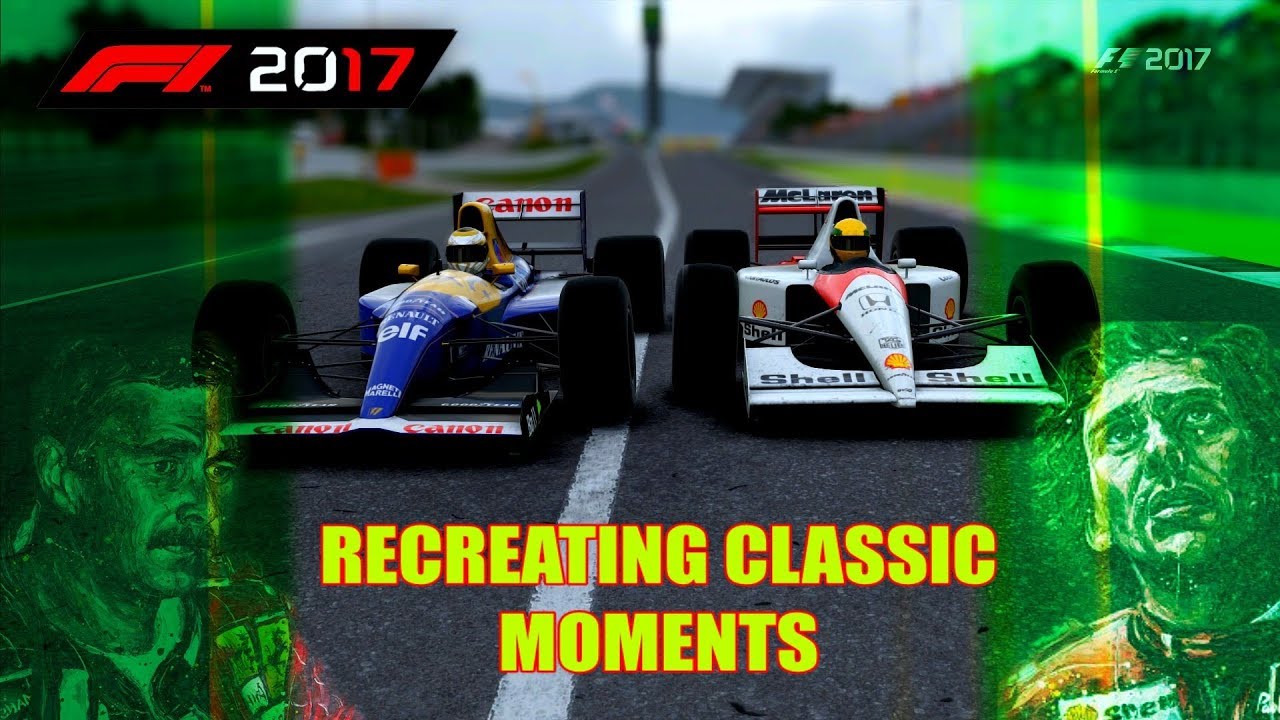 F1 2017 GAME: RECREATING CLASSIC MOMENTS