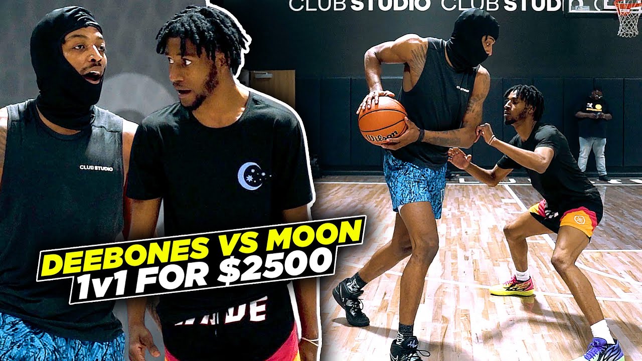 Moon vs Deebones 1v1 For $2500!! This Was a BATTLE Between Two DAWGS