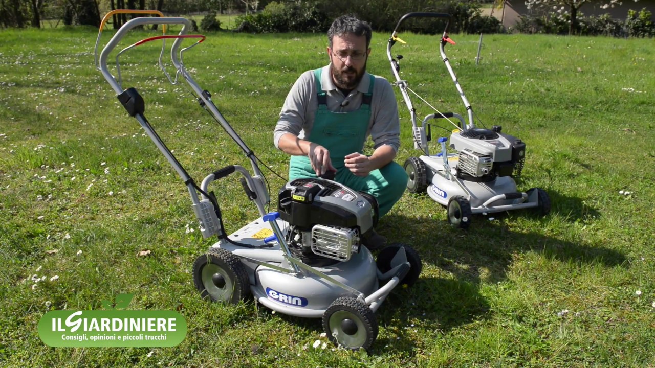 5.IL GIARDINIERE _ Come fare la manutenzione del rasaerba con motore a scoppio