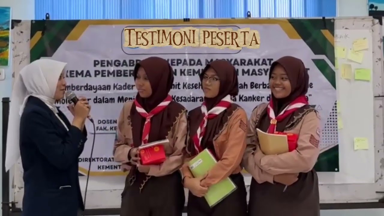 Hidup Sehat, Cegah Kanker! | PKM Unesa x SMPN 40 Surabaya