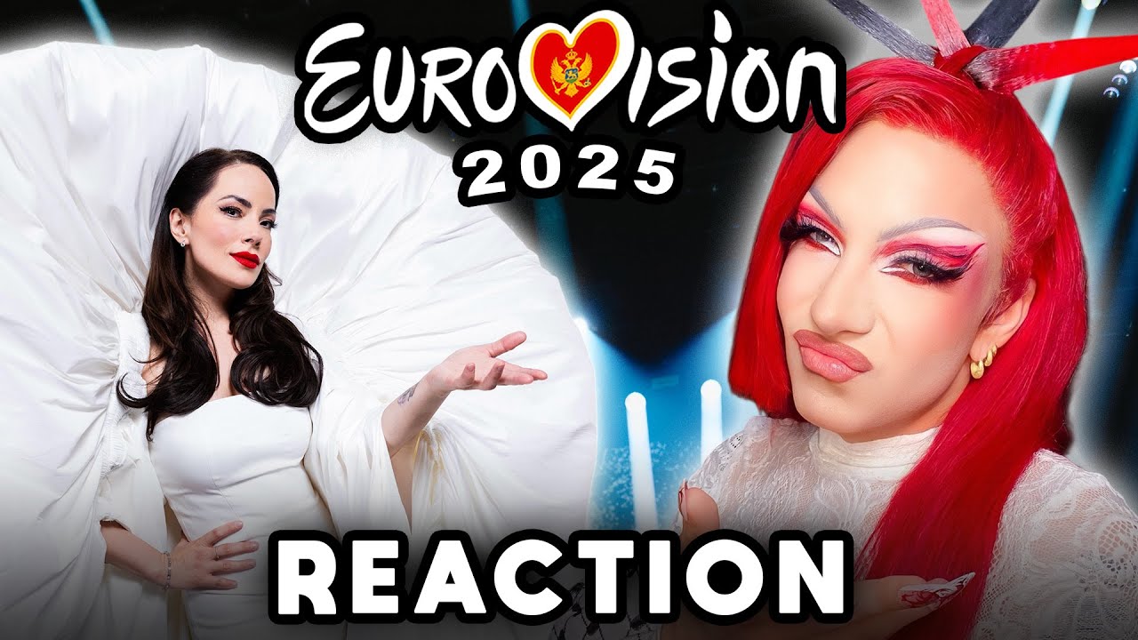 Nina Žižić - Dobrodošli (LIVE) | Montenegro 🇲🇪 | Eurovision 2025 REACTION