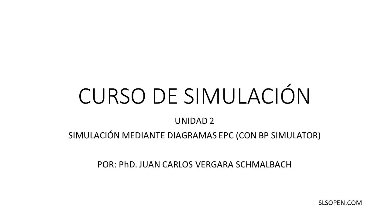 Unidad 2 - Simulación mediante Diagramas EPC con BP Simulator