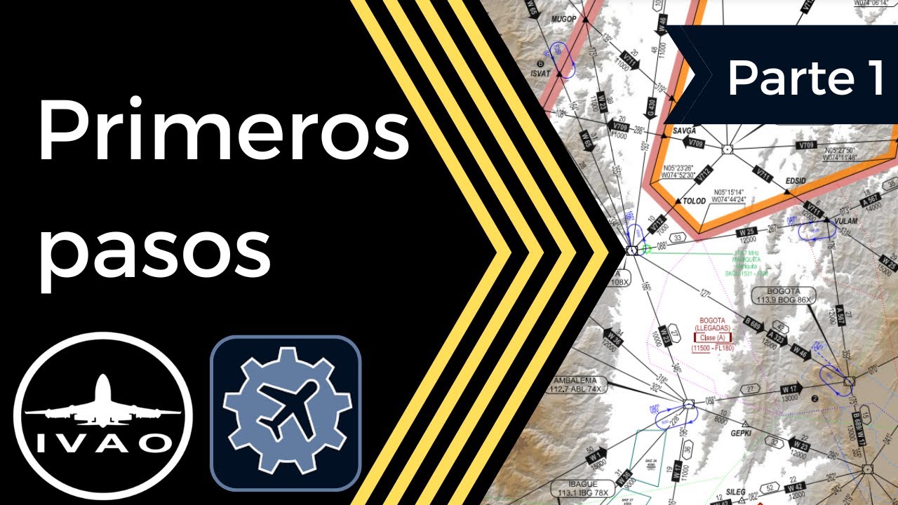 Primeros pasos en IVAO, PARTE 1: ¿Cómo diligenciar el plan de vuelo?