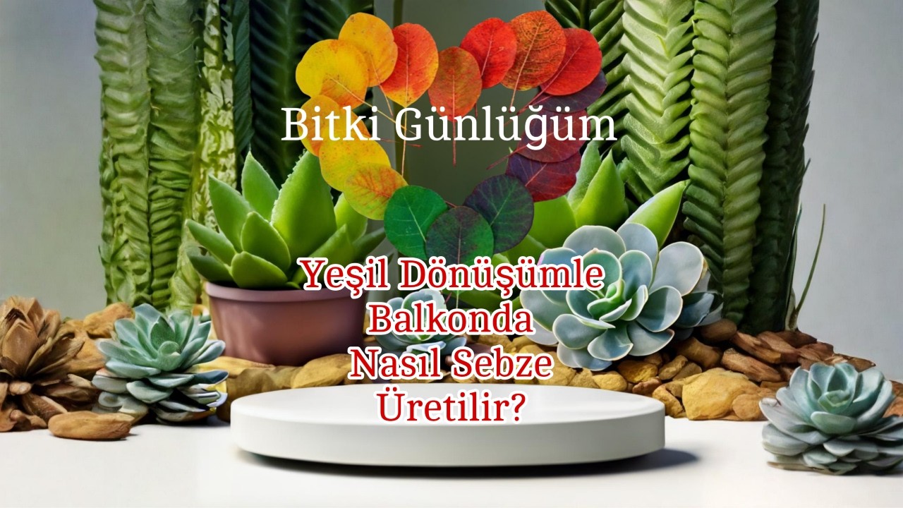 Bitki Günlüğüm - Balkonda Nasıl Sebze Üretilir?