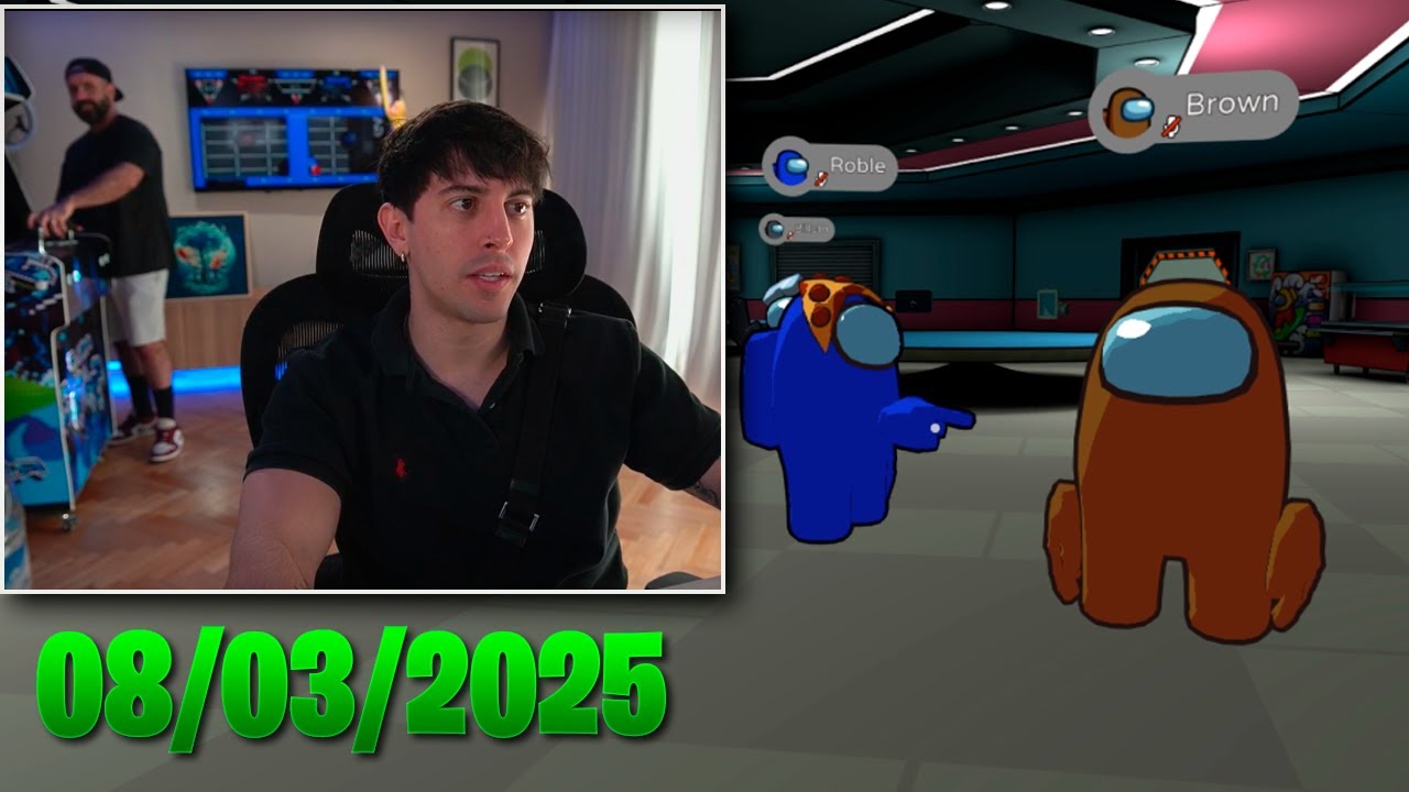 AMONG US 3D CON Thiago, Tatatito y Rushlai (Stream Completo)
