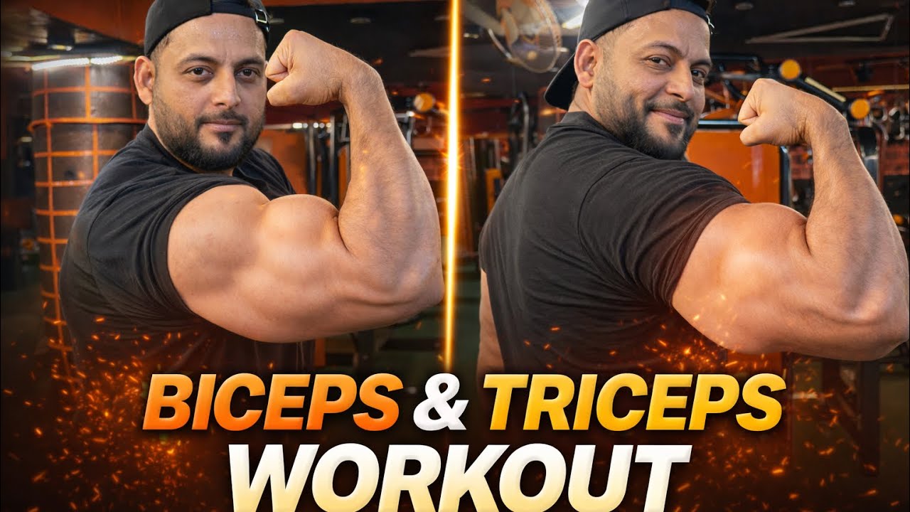 Best Arm Workout for Size 🔥 Biceps & Triceps Together